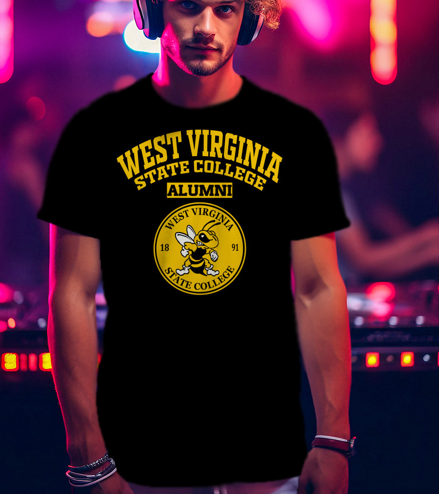 West Virginia State College Alumni 1891 Yellow Jacket T-Shirt