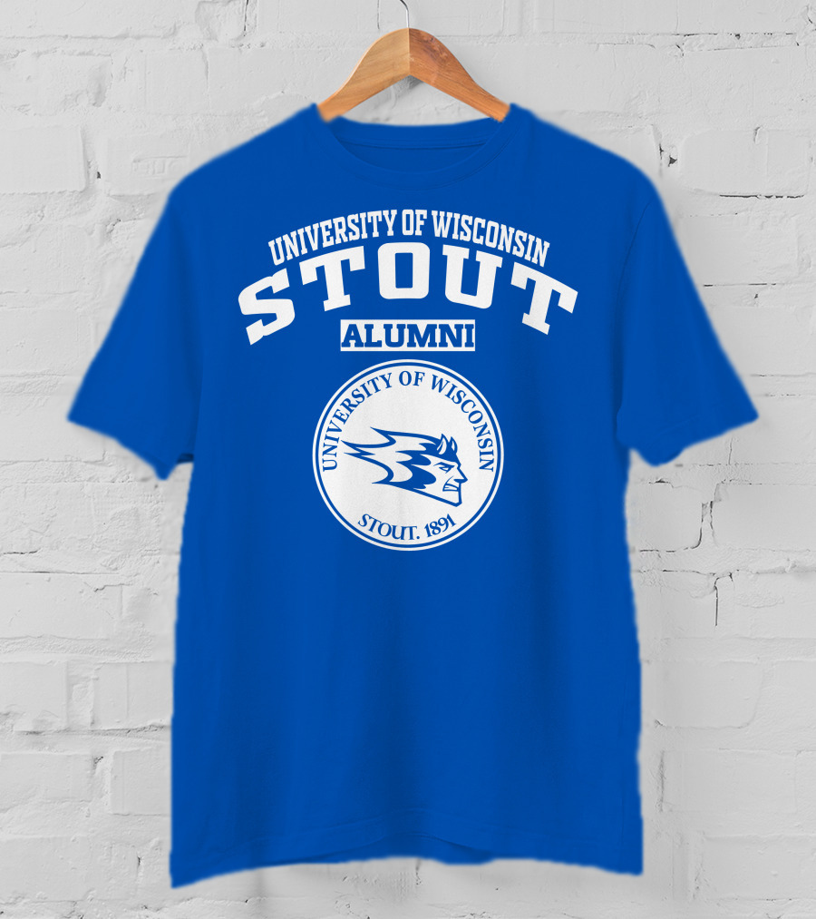 University Of Wisconsin Stout Alumni 1891 T-Shirt