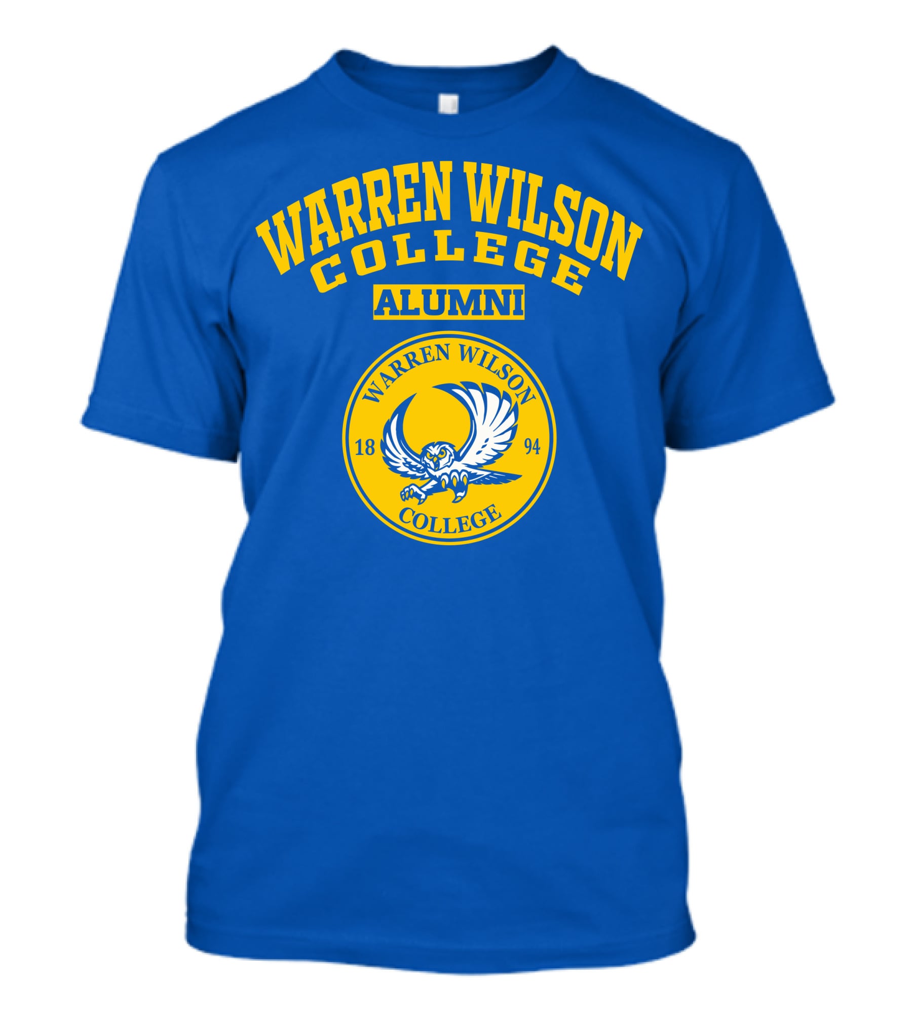 Warren Wilson College Alumni Owl 1894 Circular Crest T-Shirt