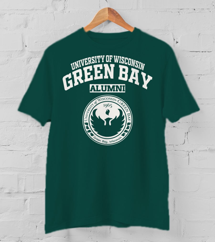 University Of Wisconsin Green Bay Alumni 1965 Green Bay Wisconsin T-Shirt