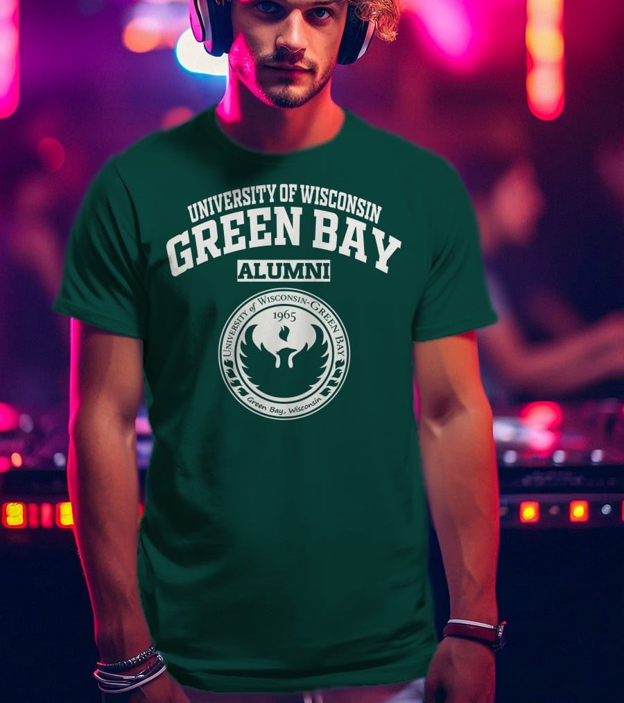 University Of Wisconsin Green Bay Alumni 1965 Green Bay Wisconsin T-Shirt