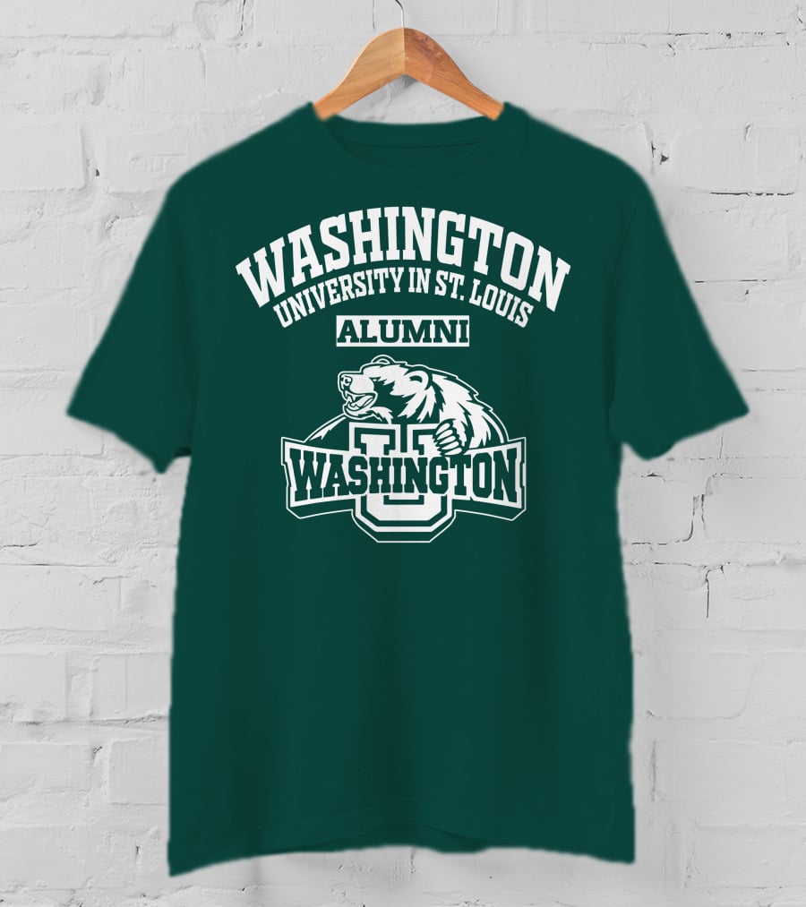 Washington University In St. Louis Alumni Bear Washington U T-Shirt