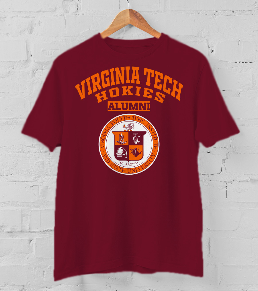 Virginia Tech Hokies Alumni Virginia Polytechnic Institute And State University UT Prosim T-Shirt