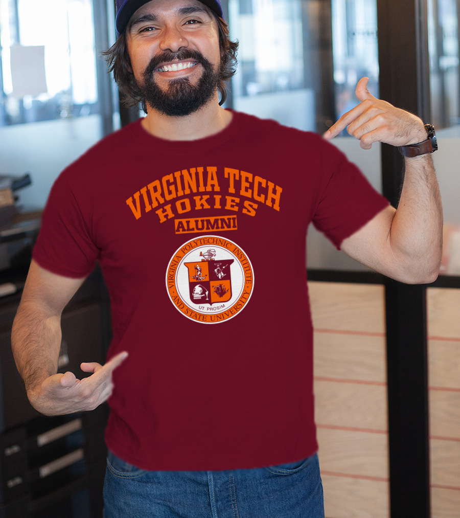 Virginia Tech Hokies Alumni Virginia Polytechnic Institute And State University UT Prosim T-Shirt