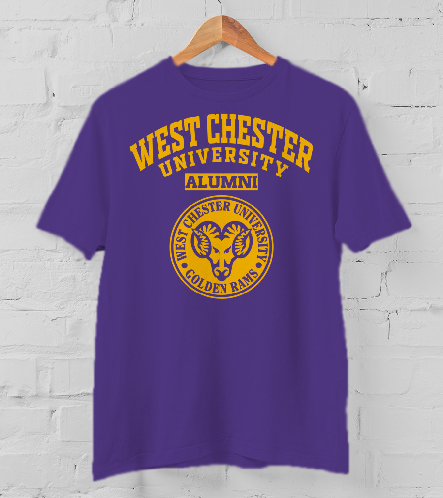 West Chester University Alumni Golden Rams T-Shirt