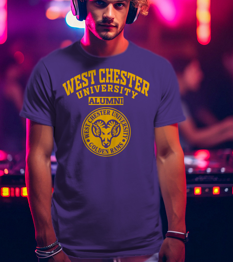 West Chester University Alumni Golden Rams T-Shirt