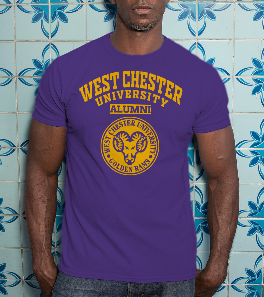 West Chester University Alumni Golden Rams T-Shirt