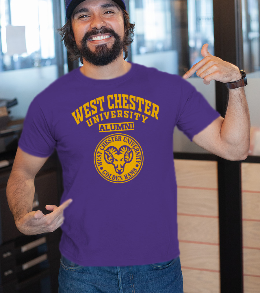 West Chester University Alumni Golden Rams T-Shirt