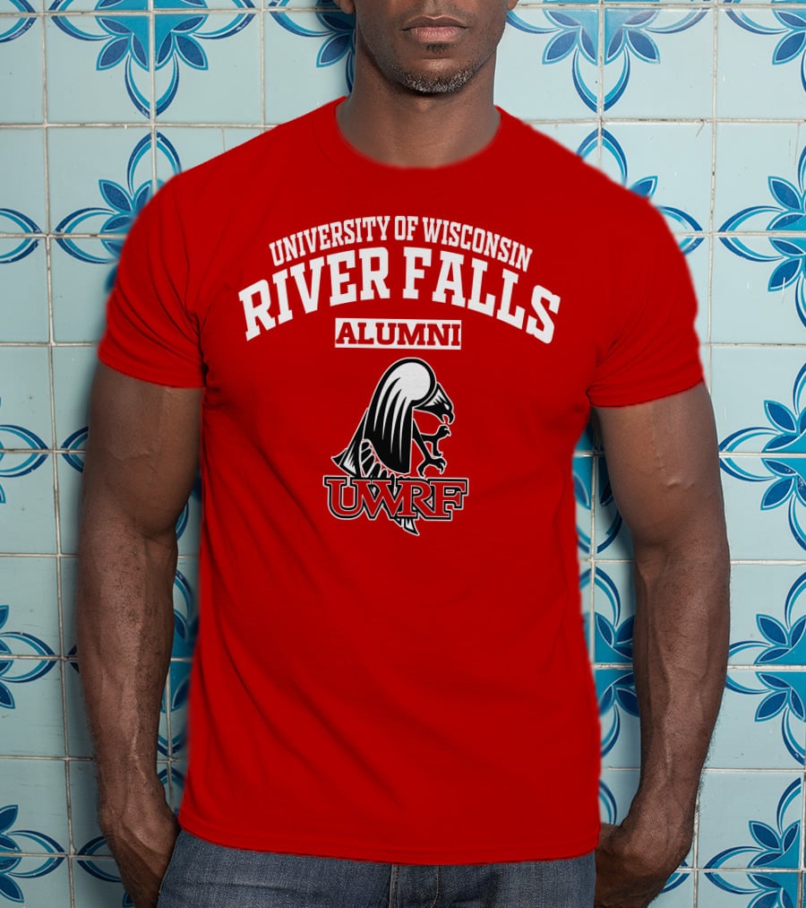 University Of Wisconsin River Falls Alumni UWRF Falcon T-Shirt