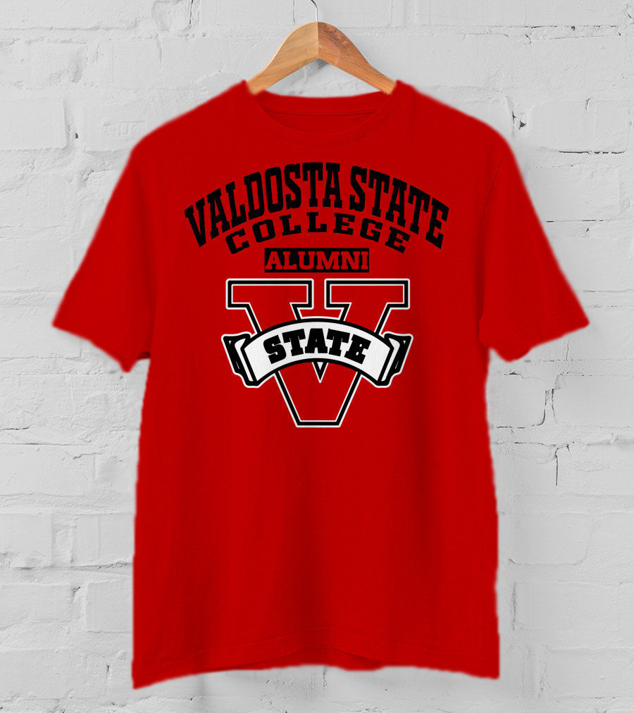 Valdosta State College Alumni V State T-Shirt