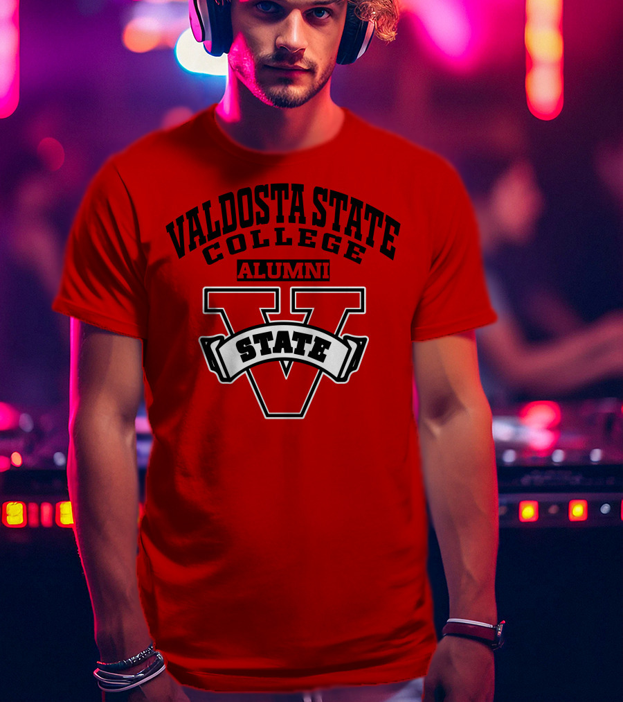 Valdosta State College Alumni V State T-Shirt