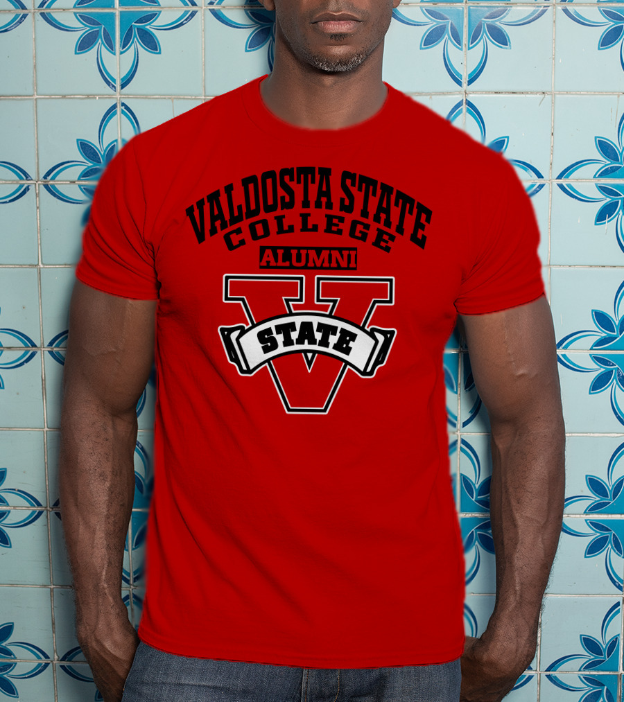 Valdosta State College Alumni V State T-Shirt
