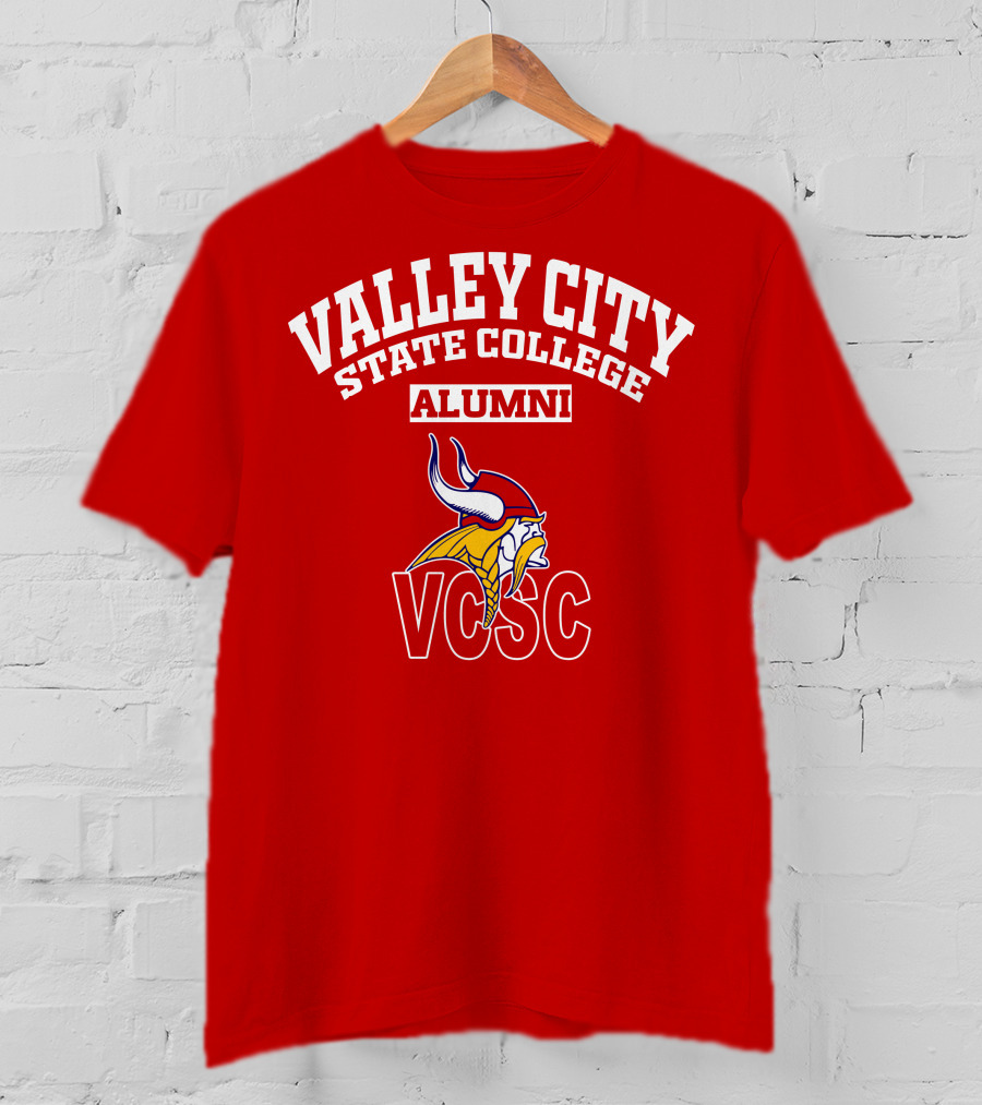 Valley City State College Alumni VCSC Viking T-Shirt