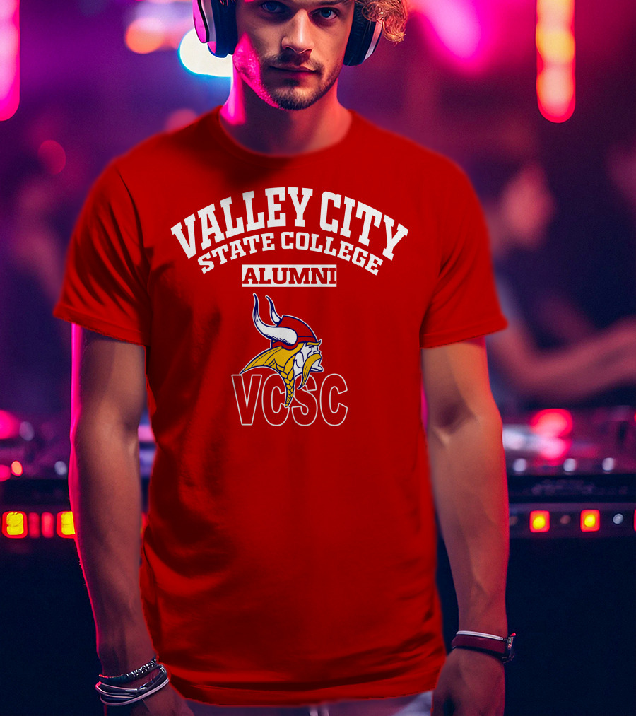 Valley City State College Alumni VCSC Viking T-Shirt