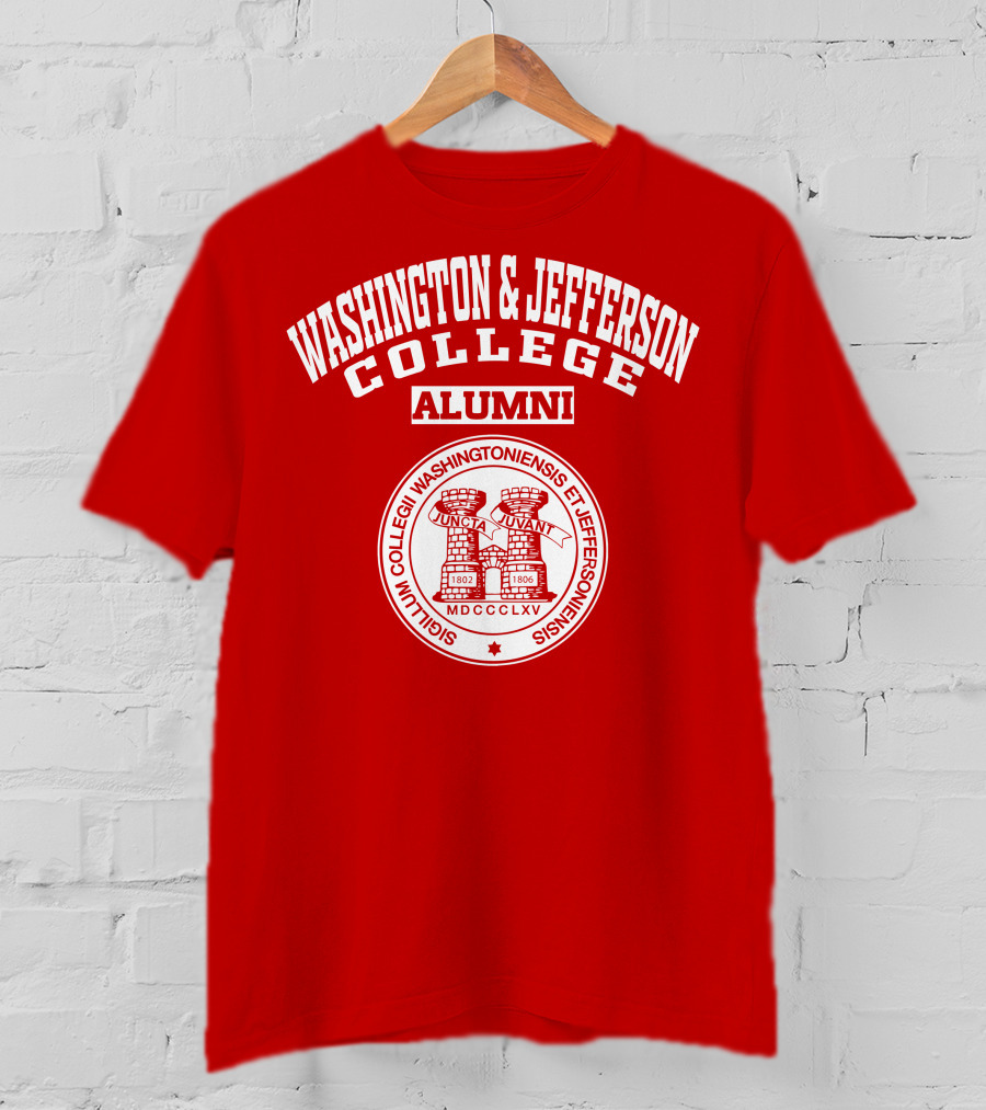 Washington And Jefferson College Alumni Seal MDCCCLXV T-Shirt
