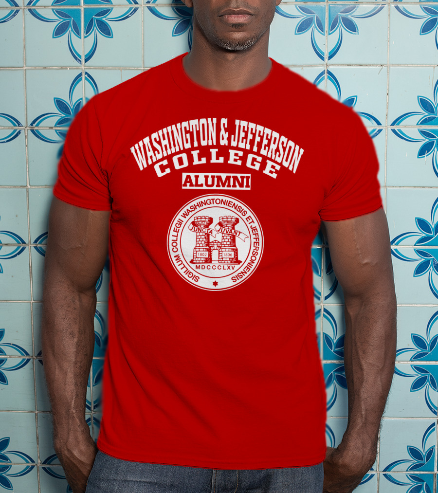 Washington And Jefferson College Alumni Seal MDCCCLXV T-Shirt