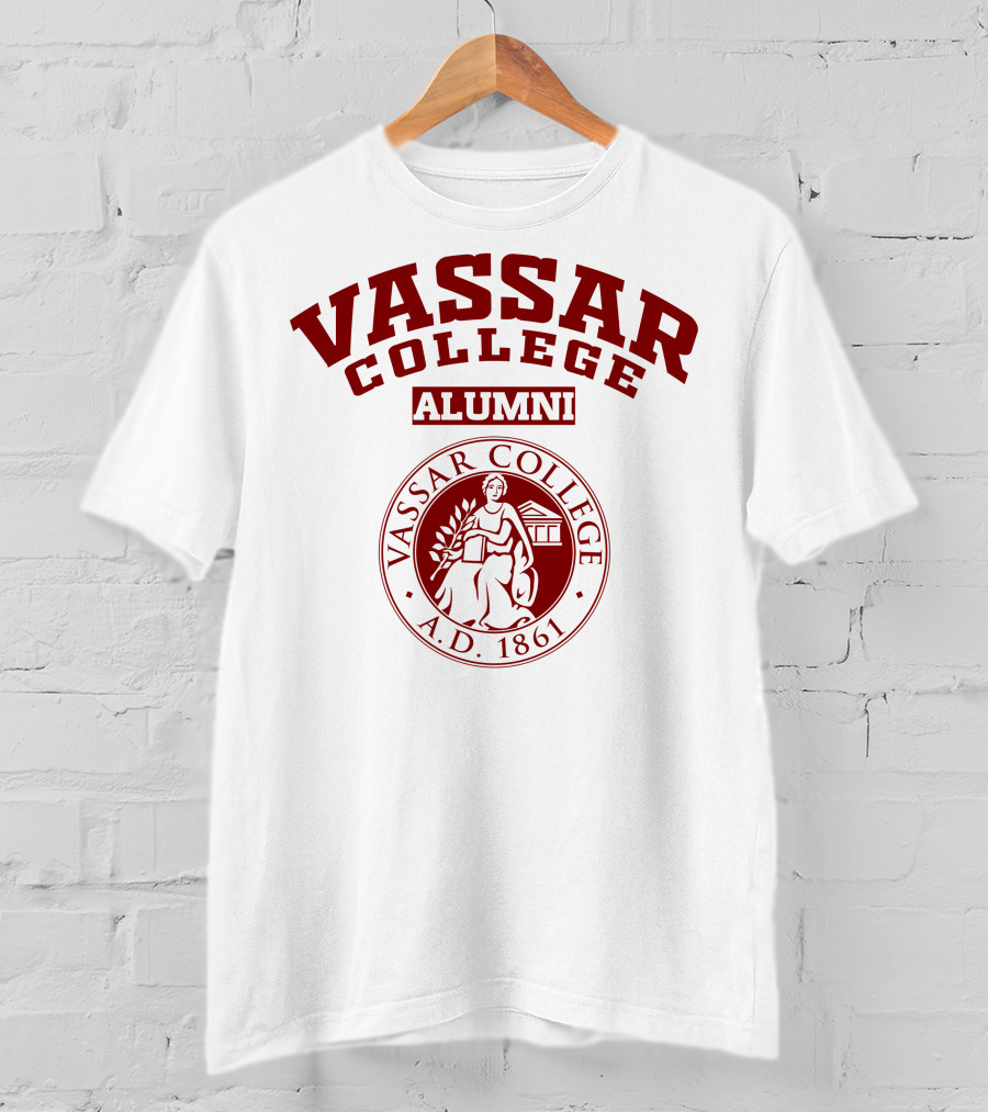 Vassar College Alumni A.D. 1861 T-Shirt