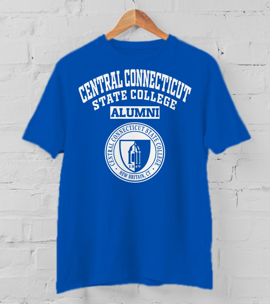 Central Connecticut State College Alumni New Britain CT 1849 T-Shirt