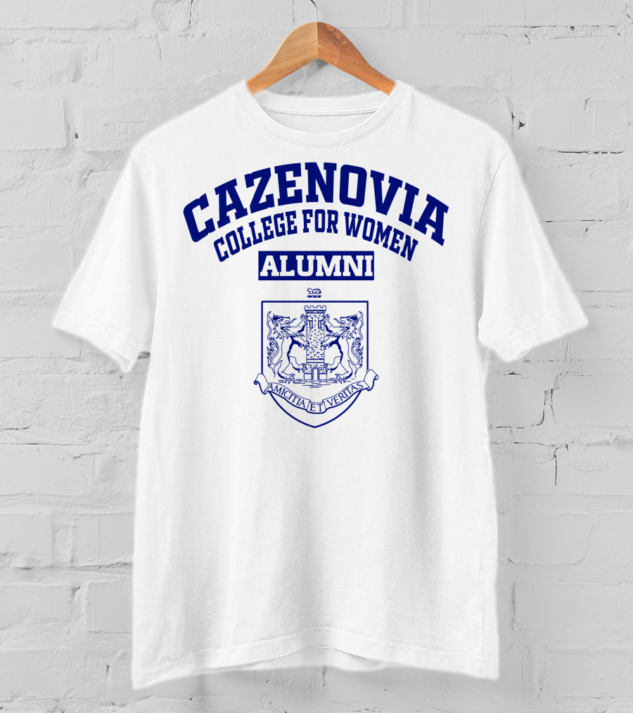 Cazenovia College For Women Alumni Amicitia Et Veritas Crest T-Shirt