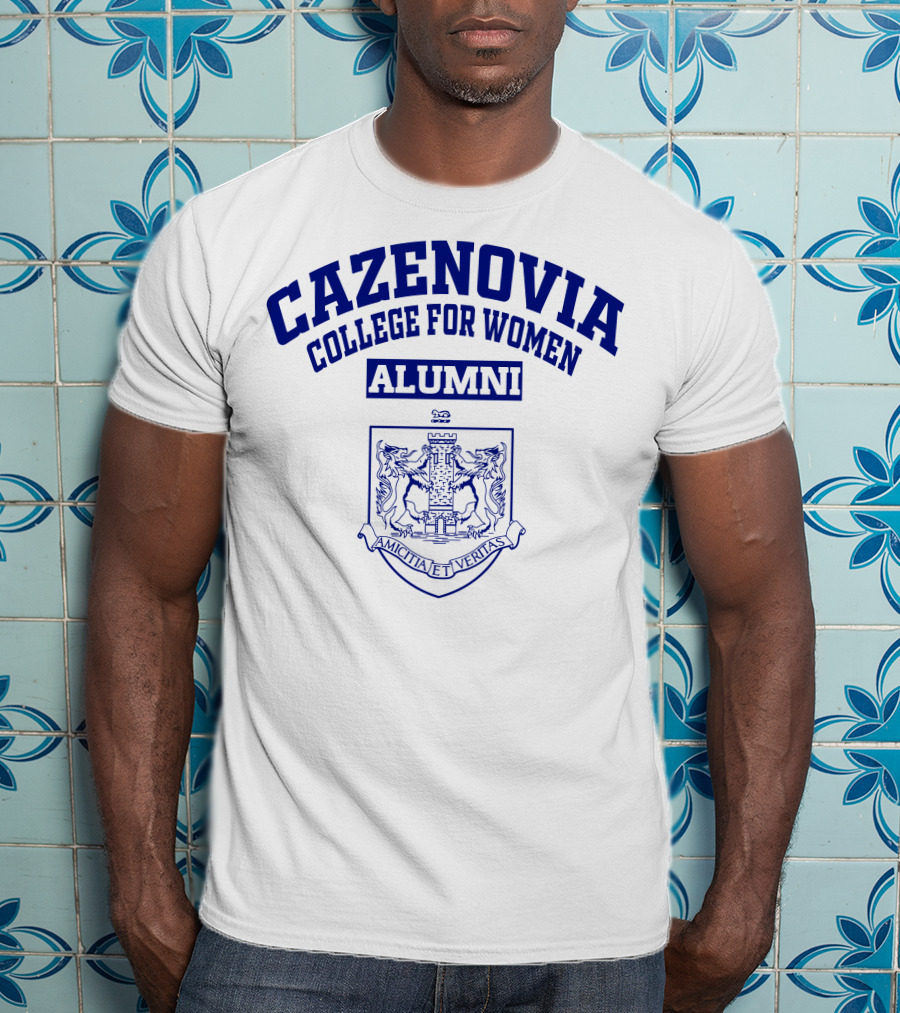 Cazenovia College For Women Alumni Amicitia Et Veritas Crest T-Shirt