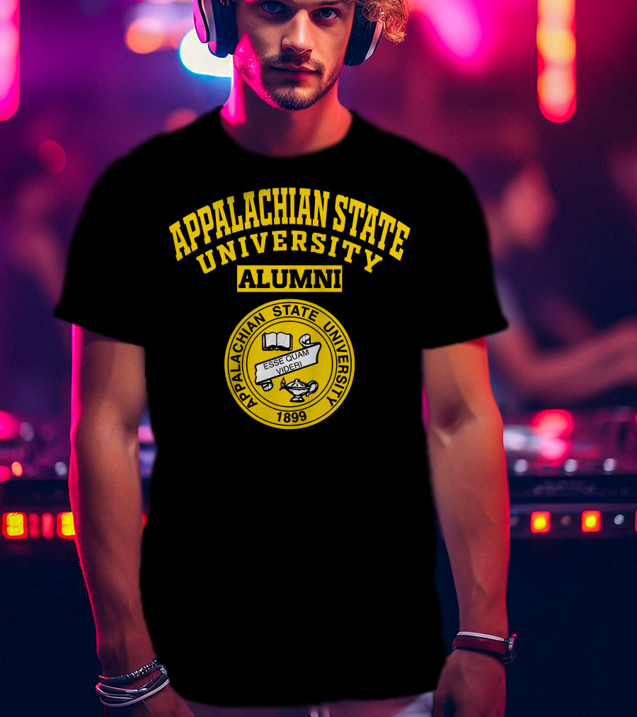 Appalachian State University Alumni 1899 Esse Quam Videri Seal T-Shirt
