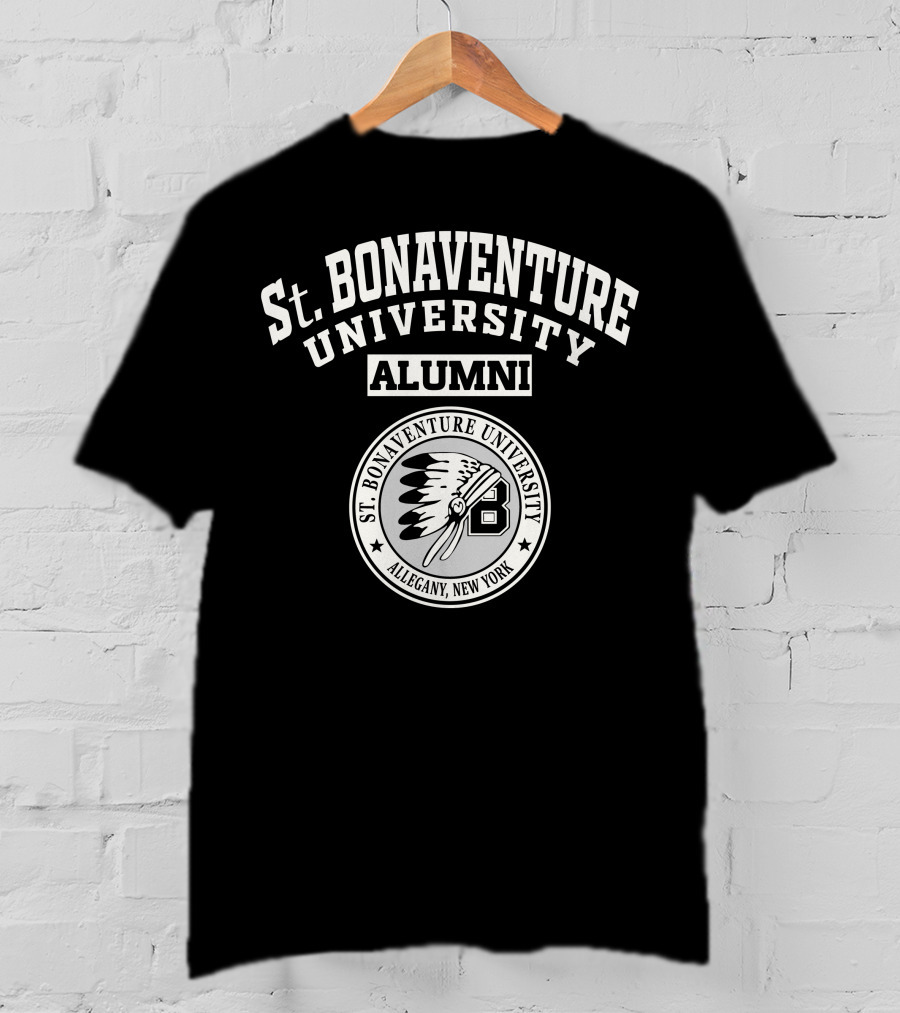 St Bonaventure University Alumni Allegany New York Seal T-Shirt
