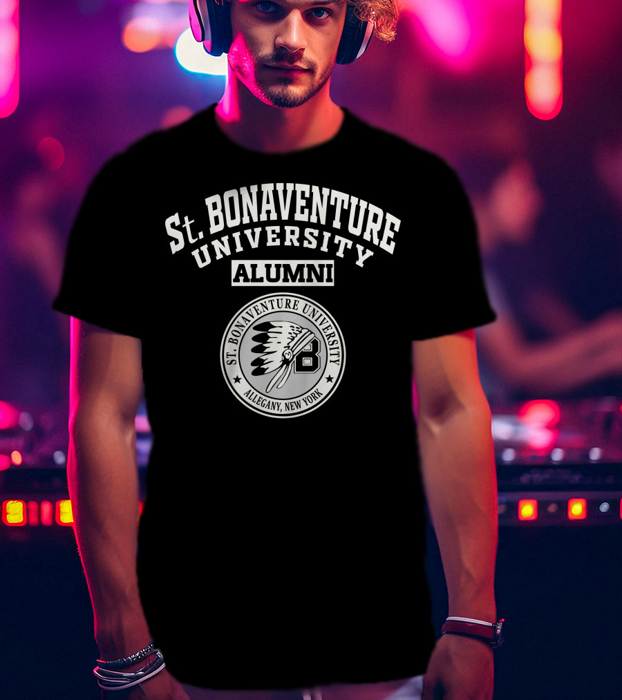 St Bonaventure University Alumni Allegany New York Seal T-Shirt