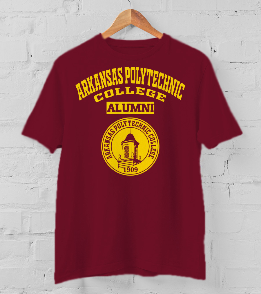 Arkansas Polytechnic College Alumni 1909 Emblem T-Shirt