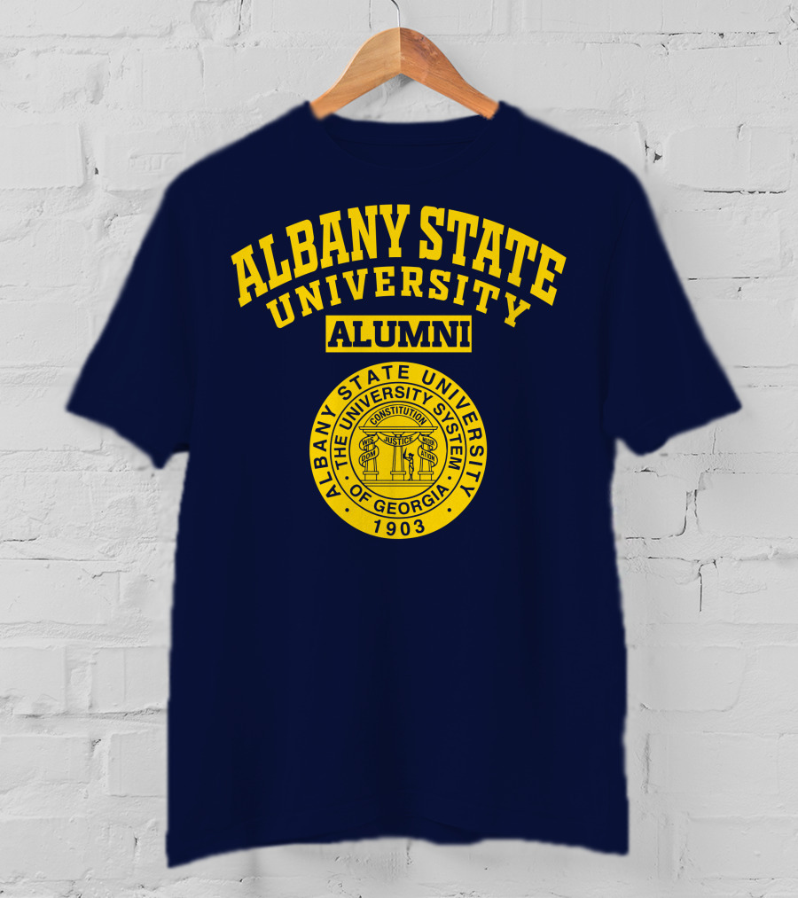 Albany State University Alumni Georgia Seal 1903 T-Shirt