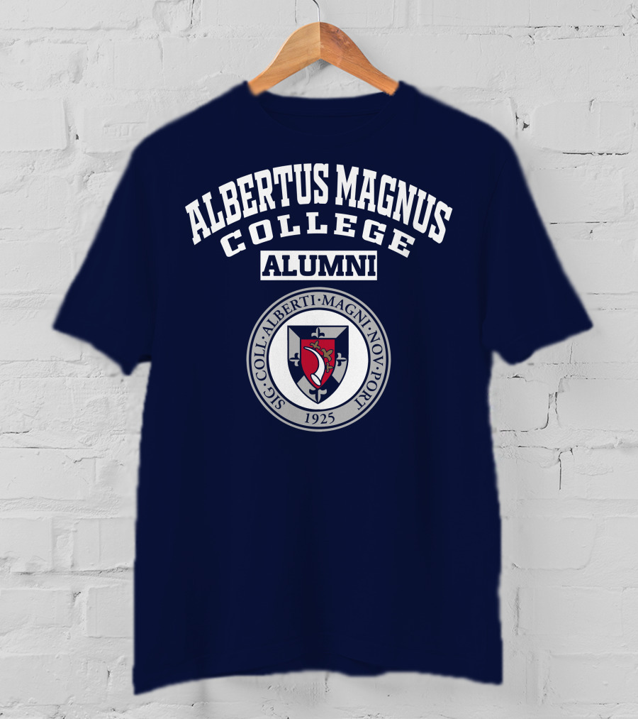Albertus Magnus College Alumni Sigillvm Coll Albert Magni Nova Port 1925 T-Shirt
