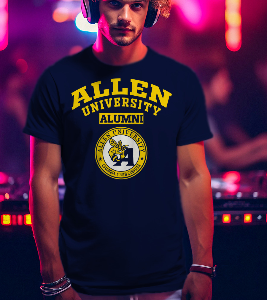 Allen University Alumni Columbia South Carolina Hornet T-Shirt