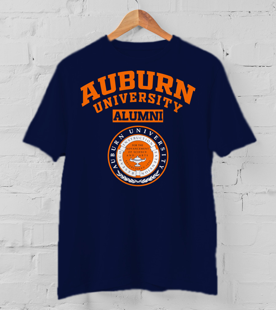 Auburn University Alumni Established For The Advancement Of Science And Arts T-Shirt