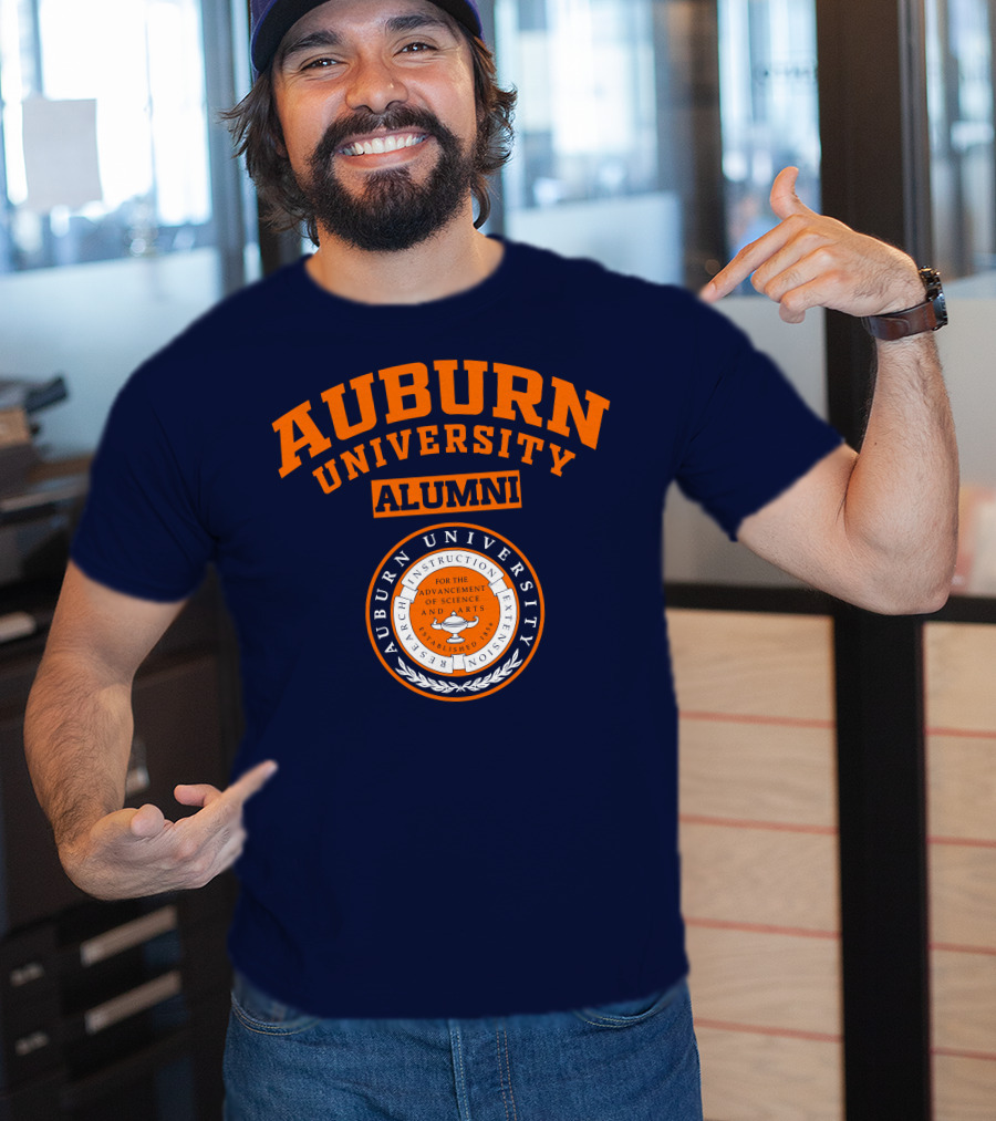 Auburn University Alumni Established For The Advancement Of Science And Arts T-Shirt