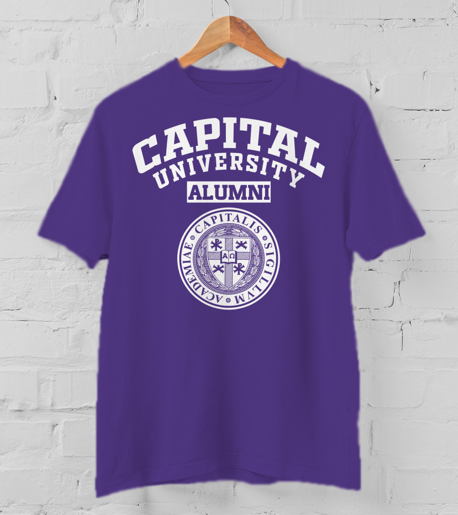 Capital University Alumni Seal Sigillvm Capitalis Academiae T-Shirt