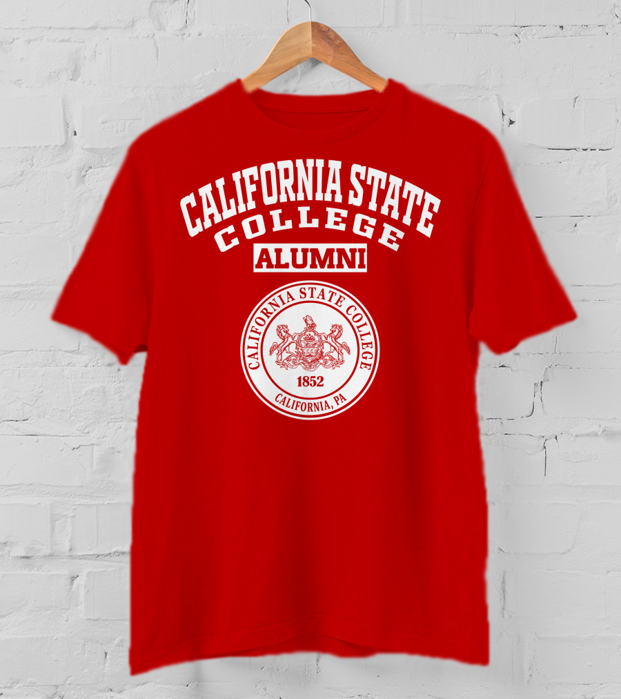 California State College Alumni California PA 1852 Seal T-Shirt