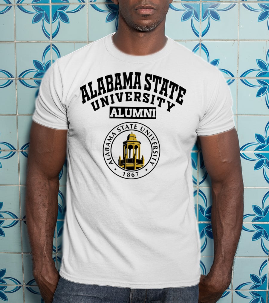 Alabama State University Alumni 1867 Seal T-Shirt