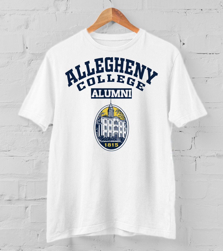 ALLEGHENY COLLEGE ALUMNI 1815 HISTORIC CAMPUS SEAL T-Shirt