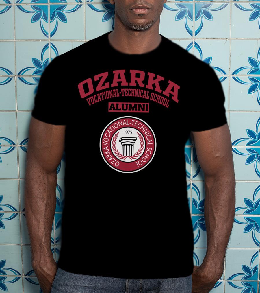 Ozarka Vocational-Technical School Alumni 1975 Emblem T-Shirt