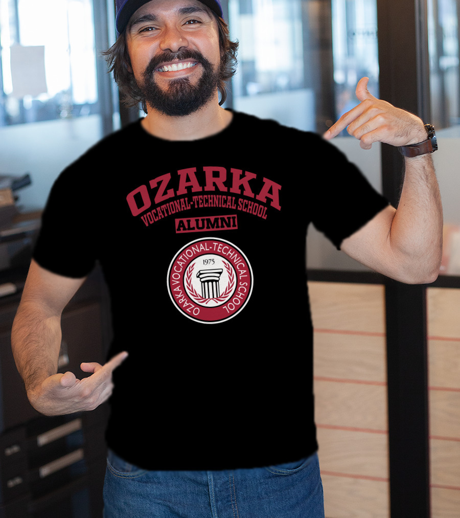 Ozarka Vocational-Technical School Alumni 1975 Emblem T-Shirt