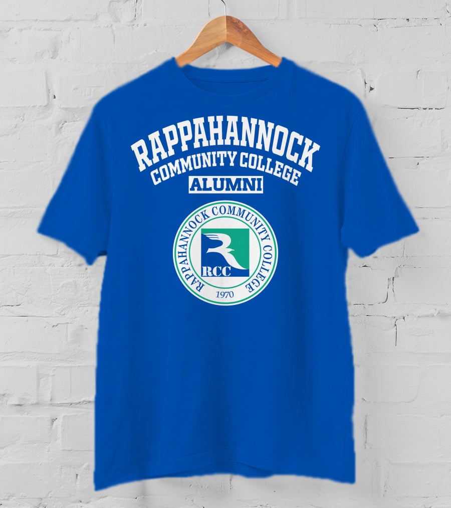 Rappahannock Community College Alumni RCC 1970 T-Shirt