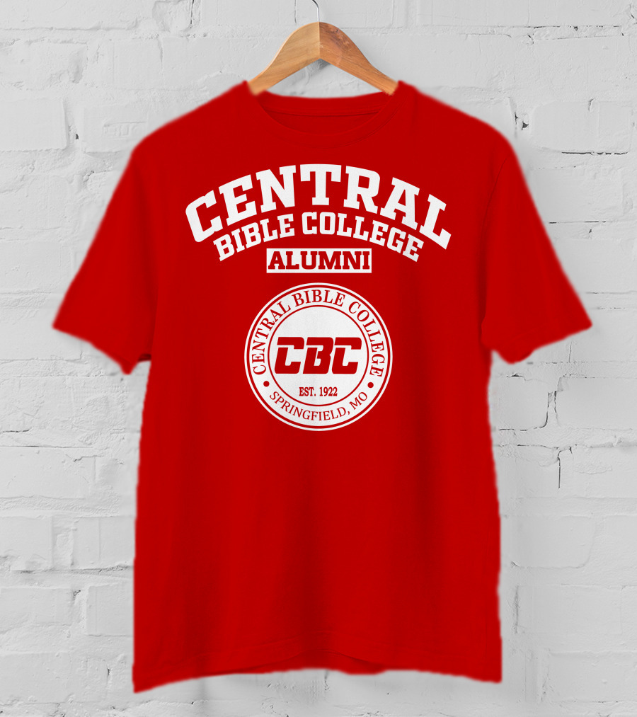 Central Bible College Alumni CBC Est. 1922 Springfield MO T-Shirt