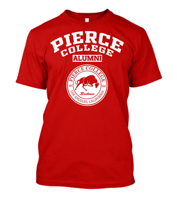 Pierce College Alumni Brahmas Los Angeles California Est 1947 T-Shirt
