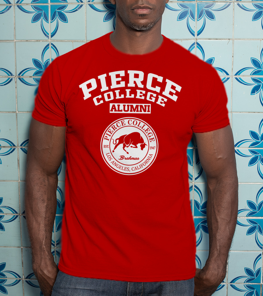 Pierce College Alumni Brahmas Los Angeles California Est 1947 T-Shirt
