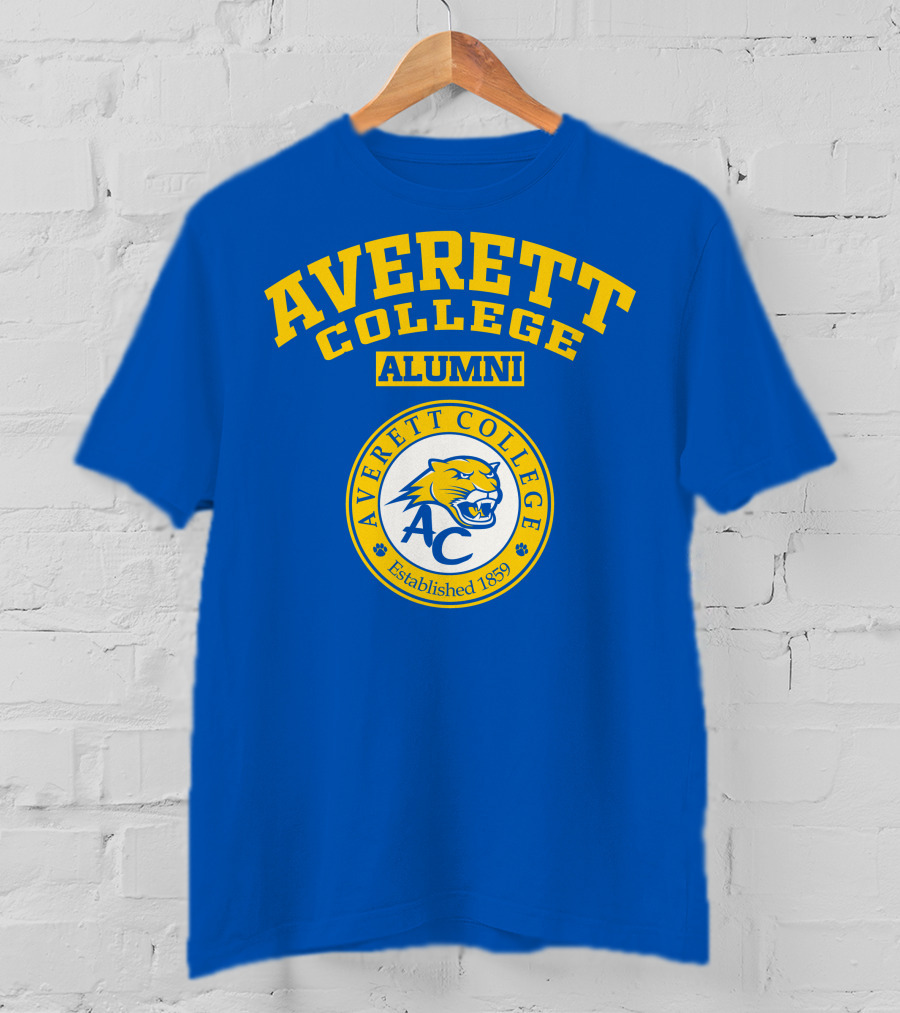 Averett College Alumni Established 1859 Logo With Cougar And AC T-Shirt