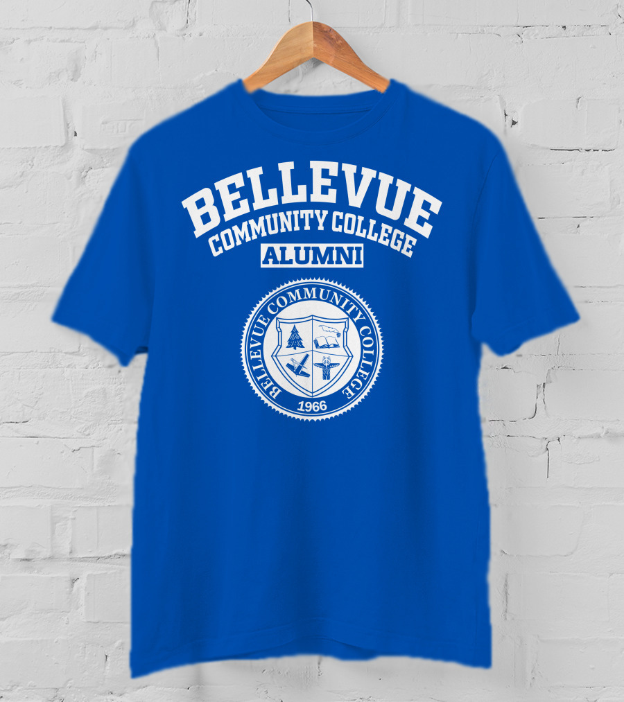 Bellevue Community College Alumni 1966 Seal T-Shirt