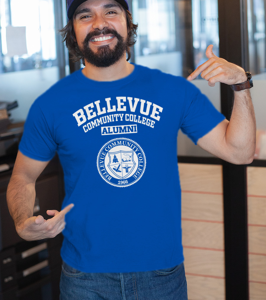Bellevue Community College Alumni 1966 Seal T-Shirt