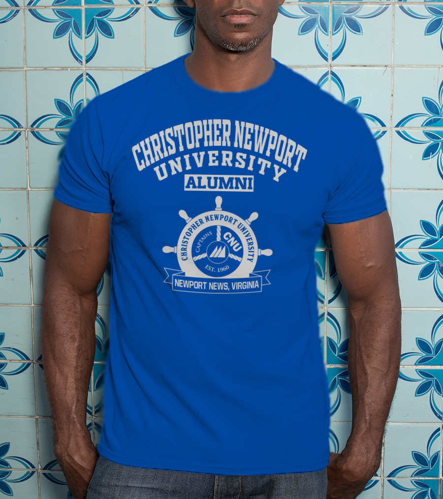 Christopher Newport University Alumni Captains CNU Est. 1960 Newport News Virginia T-Shirt