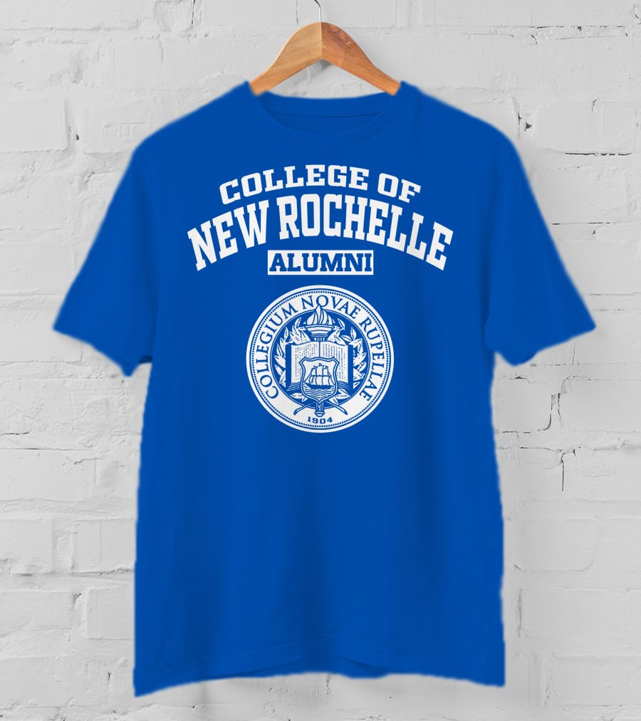 College Of New Rochelle Alumni Collegium Novae Rupellae 1904 T-Shirt