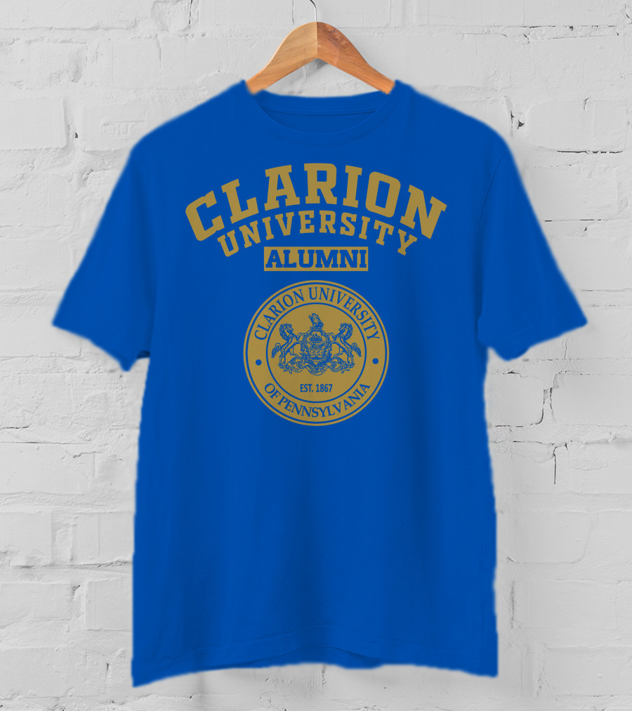 Clarion University Of Pennsylvania Alumni EST. 1867 Seal T-Shirt