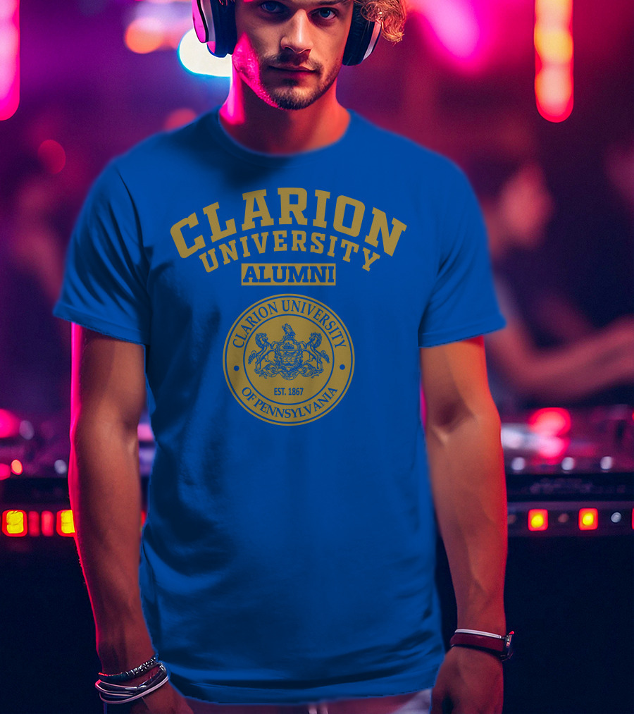 Clarion University Of Pennsylvania Alumni EST. 1867 Seal T-Shirt